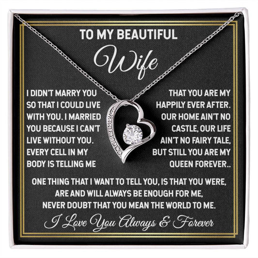 To my wwife