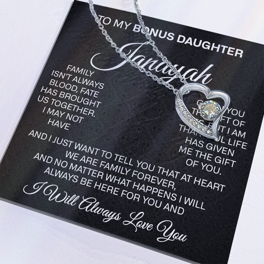 to my bounus daughter janayah