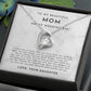 Mother Of The Bride Gift, To Mom From Daughter Gift, To My Mom On My Wedding Day Gift, Mother Of The Bride Gift Ideas, For My Mom Necklace