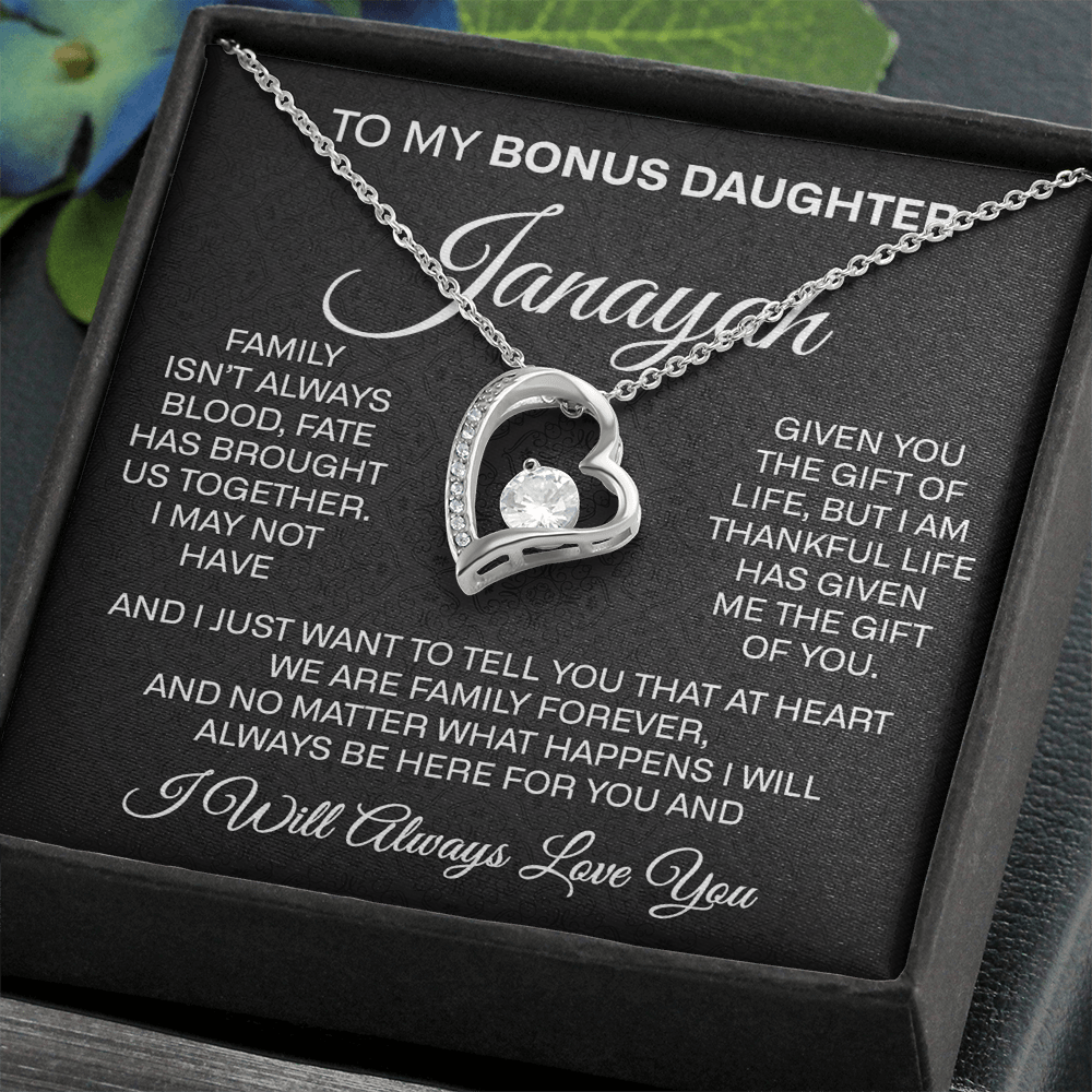 to my bounus daughter janayah