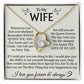 to my wwife