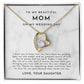 Mother Of The Bride Gift, To Mom From Daughter Gift, To My Mom On My Wedding Day Gift, Mother Of The Bride Gift Ideas, For My Mom Necklace