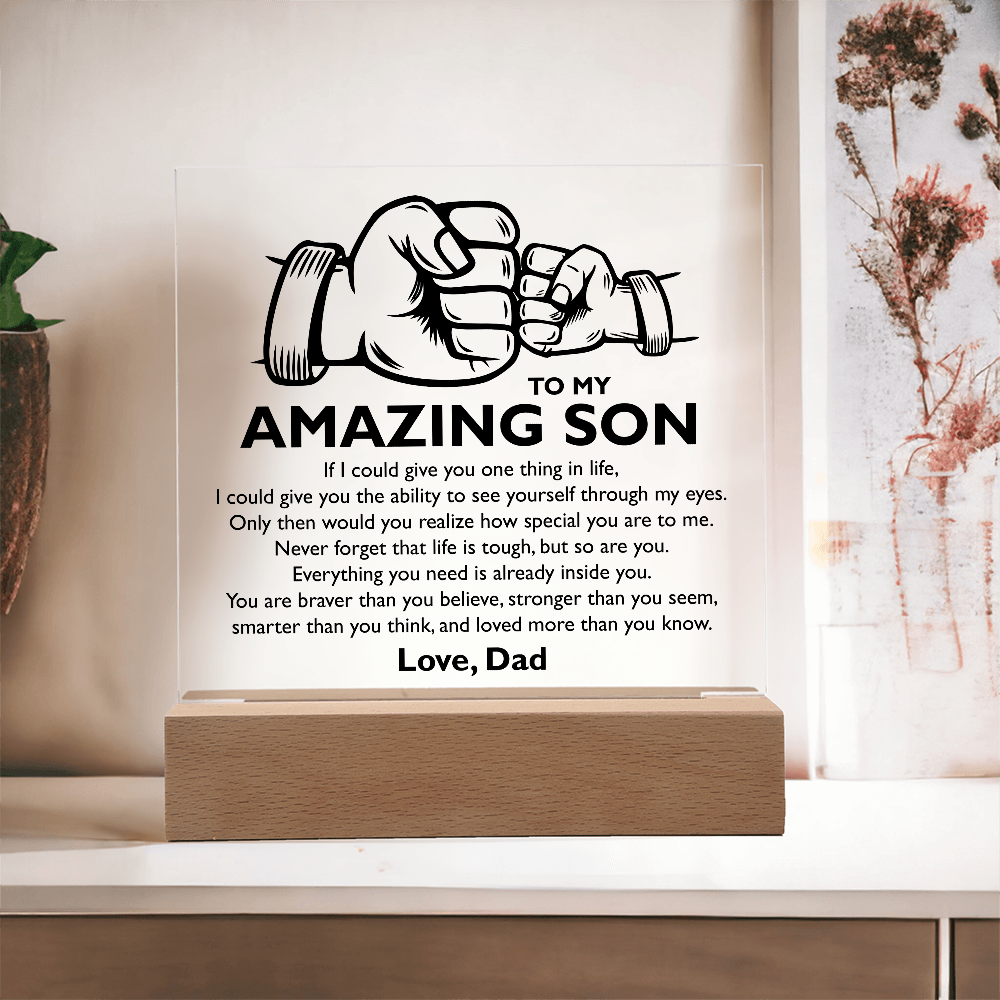 to my amazing son oder