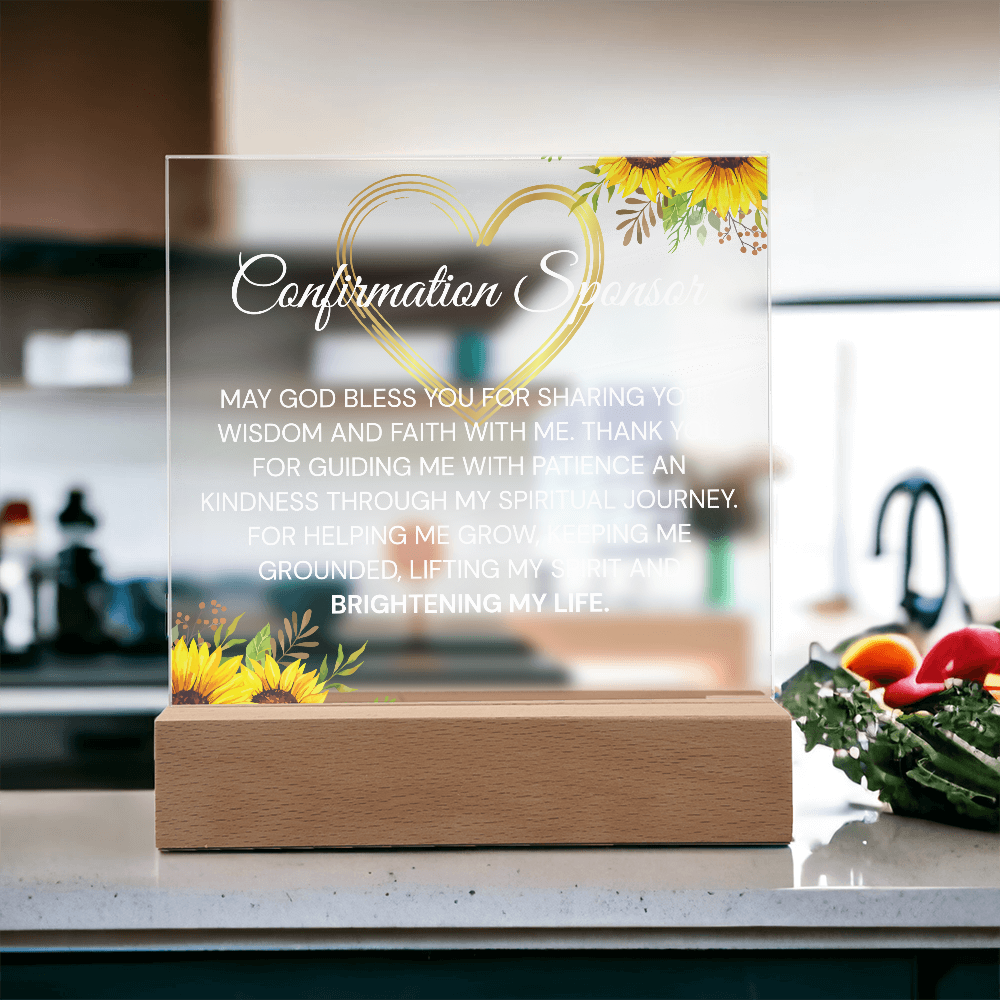 confirmation sponser