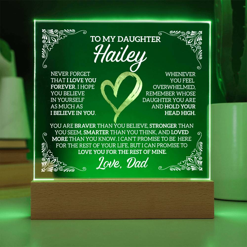 5. tO mY DAUGHTER BESST