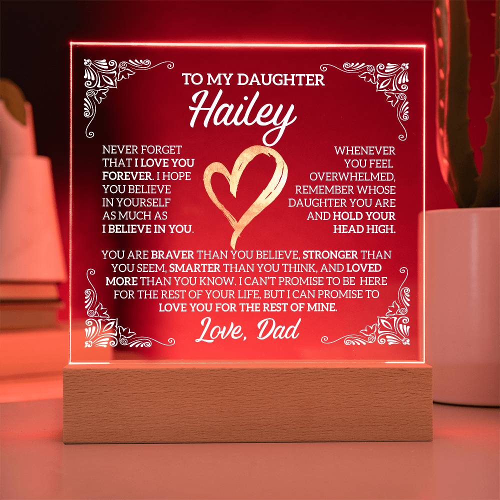 5. tO mY DAUGHTER BESST