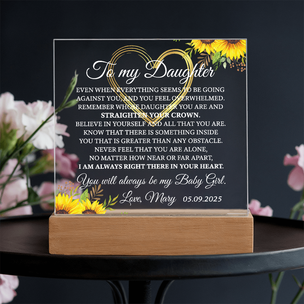 To My Daughter