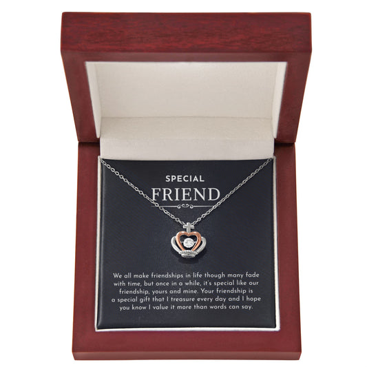 friend necklace