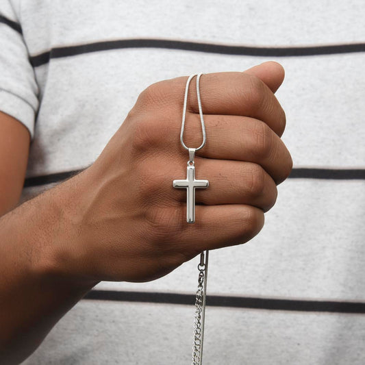 0810god say CROSS necklace