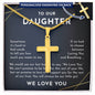 to our daughter