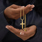 husband cross necklace