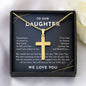 to our daughter