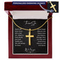 to our son