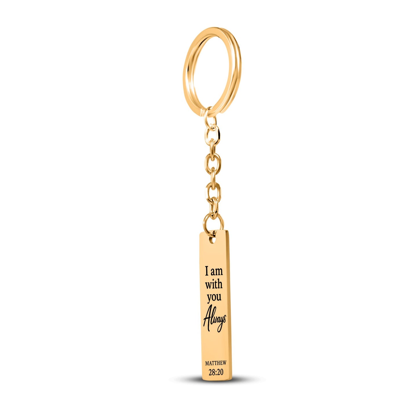 Vertical Bar Keychain